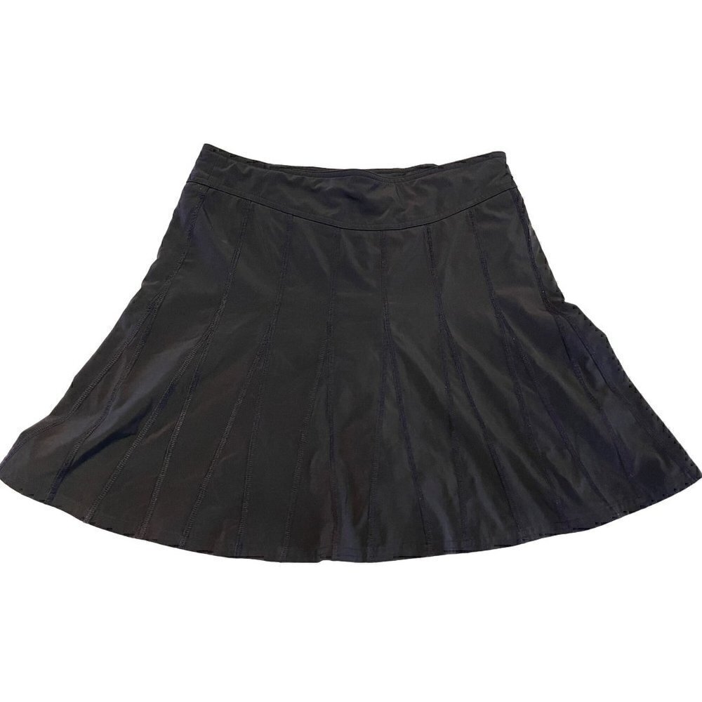 Athleta Women's Grey Athletic Tennis Pleated Skirt Skort Size 6